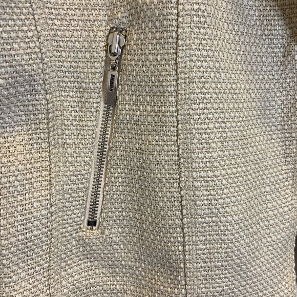Chico’s Jacket Women’s shine texture size 1 - Picture 2 of 9